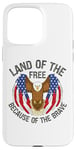 Coque pour iPhone 15 Pro Max USA Eagle Land of the Free à cause du Brave Memorial