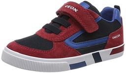 Geox Bébé garçon B Kilwi Boy Basket, Red Navy, 20 EU