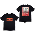 Oasis Unisex T-Shirt: Definitely Maybe AAA Pass (Back Print) (X-Large)