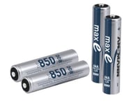 Ansmann 1311-0007, Laddningsbart Batteri, Aaa, Nickel-Metallhydrid (Nimh), 1,2 V, 4 Styck, 800 Mah