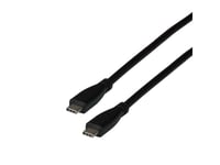 Efb Elektronik Ebusbc40-20G.2, 2 M, Usb C, Usb C, Usb4 Gen 2X2, 20000 Mbit/S, Sort