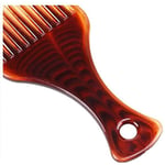 Afro Hair Comb Plastic Fork Curly Hair Brush Wide Teeth Massage Hairdressing