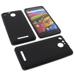 Bag for Archos 50b Cobalt Phone Case Protection TPU Rubber Schwarz