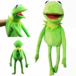 Julklapp för barn 22" Kermit The Frog Handdocka mjuk plyschleksak as picture