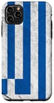 iPhone 11 Pro Max Greece Flag Colours Greek Gift for Greeks Case