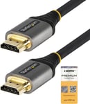 Câble Hdmi 2.0 Premium Certifié 2M Câble Écran Hdmi High Speed Ultra Hd 4K 60Hz Avec Ethernet - Hdr10, Arc - Cordon Moniteur Vidéo Uhd Câble Hdmi Pour Pc/Tv - M/M (Hdmmv2M)[YIN141573]