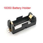 1*18350 support de batterie Smd Smt Batteries boîte de rangement avec broches en Bronze 1 fente 1*18350 coque de batterie Rechargeable