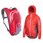 BYC FOR.BICY O101074-N122 JACPACK SMALL 10L Sports backpack Women's FIERY RED/CASTLEROCK Size M