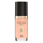 Max Factor Facefinity All Day Flawless 3 In 1 Foundation Natural 50 30 ml