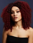 Lizzo Deluxe Wig - Kan Stylas! - Plommonlila Afro Peruk