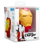 Chargeur Buste Iron Man Marvel pour manette Nintendo Wii / Vendeur Pro.