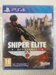 SNIPER ELITE RESISTANCE PS4 EURO NEW (GAME IN ENGLISH/FRANCAIS/DE/ES/IT/PT)