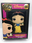 Funko Pop Pin Snow White 08 Enamel Disney Store NEW RARE UK Pop Vinyl