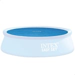 Intex Bâche Solaire pour Piscine Easy Pool 244 cm Bleu