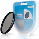 Filtre polarisant CPL-Diamètre :67 mm-Minimise Les Reflets de lumière gênants-Améliore la clarté Optique et la fidélité des Couleurs-Filtre polarisant Circulaire avec revêtement en Aluminium