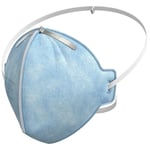 Dräger X-plore 1720 Masque de protection respiratoire jetable FFP2 fabriqué en France - Lot de 5 masques anti-poussières pour des travaux de