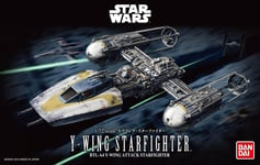 BANDAI STAR WARS 1:72 BTL-A4 Y-WING STARFIGHTER PLASTIC MODEL KIT