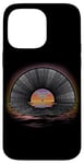 iPhone 14 Pro Max Retro Vintage Vinyl Sunset Reflection LP Vinyl Record Case