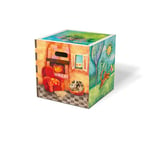 Rippotai Cube Boîte de rangement illustrée avec conte de fées FairyTale. Boîte de rangement pour chambre avec illustration. Moyenne 33 cm