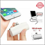 External Portable Power Bank Charger Battery Pack For Iphone 5 6 7 8 Plus X Se