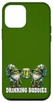 iPhone 12 mini Green Gnomes In St Patricks Day Costume For Drinking Buddies Case