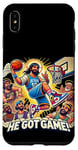 Coque pour iPhone XS Max Ballin with the Messiah Rejoignez la communauté Jesus Basketball