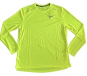 Nike Dri-FIT Men's Long Sleeve Miler Running Training Top Sz XL Green CU0318-702