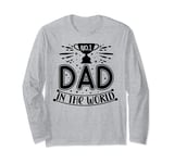 Dad Jokes Father's Day No. 1 Dad In The World Trophy Long Sleeve T-Shirt