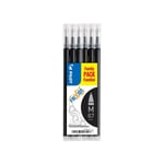 Pilot Pen Patron/refill Frixion Ball Bls-fr7-b 0,7mm Svart 6/fp Black