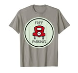 Monopoly Free Parking Game Board Vintage Logo T-Shirt