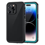 Lanhiem for iPhone 14 Pro Max Case, IP68 Waterproof Dustproof Shockproof 14 Pro Max Cases with Screen Protector, Full Body Protective Front and Back Cover for iPhone 14 Pro Max - 6.7 inch (Blue)