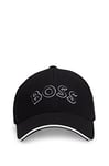 BOSS Kids Stretch Pique Cap Black 001 Mens