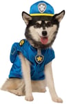 Rubie's Paw Patrol Chase The Police Dog Medium Pet Costume Fancy Dress Size M