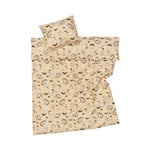 Arabia Mummitrollet sengesett 150 x 210 cm Mummifamilien beige