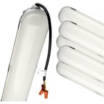 Réglette led Étanche 120cm 60W Haut rendement 120lm/W led Samsung (Pack de 6) - Blanc Froid 6000K - 8000K Silamp