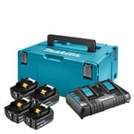 Makita LXT batterilader - med batteri - 4 - Li-Ion