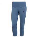 Adidas Maternity 34TIG Leggings Women's, Altered Blue/Black, S