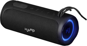 Bluetooth Portable Amplifié 40 W, Haute Performance avec Fonction TWS, AUX-in, Microphone intégré, Haut-Parleur Bluetooth résistant à l'eau étanche IP67, Noir