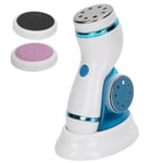 (Blue USB Rechargeable)Electric Pedicure Tool Dead Skin Callus Remover Feet SG5