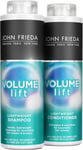 John Frieda Volume Shampoo and Conditioner for Fine Hair, 2 x 500 ml, Packaging