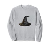 Witch Hat / Magical Witch's Hat / Sorcery and Spells Sweatshirt