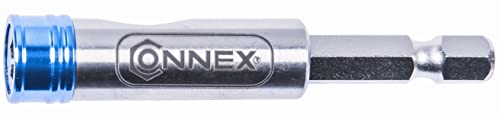 Connex Porte-embout professionnel 67 mm - Extra fin - Magnétique puissant pour magnétisation automatique des embouts - En acier au chrome-vanadium/Porte-embout pour visseuse sans fil / COXB973100