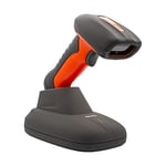 Saveo Scan Rugged 2D Bluetooth Barcode Scanner, Ultra-Rugged Industrial Build, Waterproof & Shock Proof, Compatible with Android, iOS, Windows & Bluetooth-enabled mobile devices