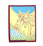 Sleeves Pokemon - Protèges Cartes Ev04 - Ecarlate Et Violet - Faille Paradoxe - Rugit-Lune X65