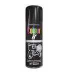 Jet Black Aerosol Spray Paint Auto Car Gloss Lacquer Wood Metal Spray 400ml