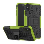 Apple iPhone XS Max Heavy Duty Case Green