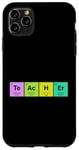 Coque pour iPhone 11 Pro Max STEM Cadeau Science et Chimie Éléments de chimiste pour enseignant