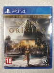 ASSASSIN S CREED ORIGINS - GOLD EDITION PS4 FR NEW (GAME IN ENGLISH/FR/DE/ES/IT/