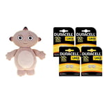 IN THE NIGHT GARDEN 1667 Ideal Super Soft and Cuddly with loads of Fun Songs Show, Makka Pakka with Duracell Specialty LR44 Alkaline Button Battery 1.5 V, Pack of 8