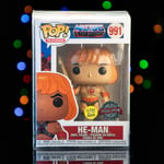 ⭐ Funko Pop! Television He-Man #991 Glows En The Dark Masters Of The Universe